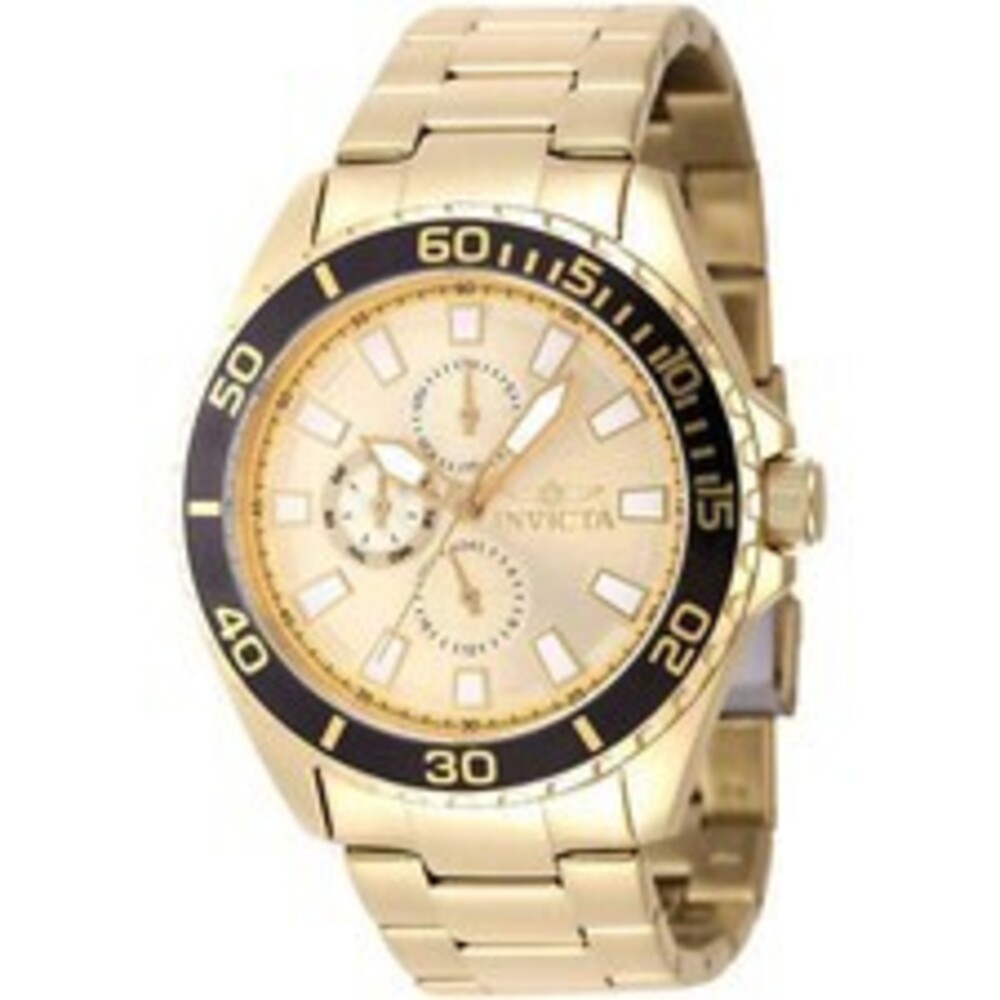 NWT Invicta 47577  Pro Diver | Chronograph | Gold | Men's Watch